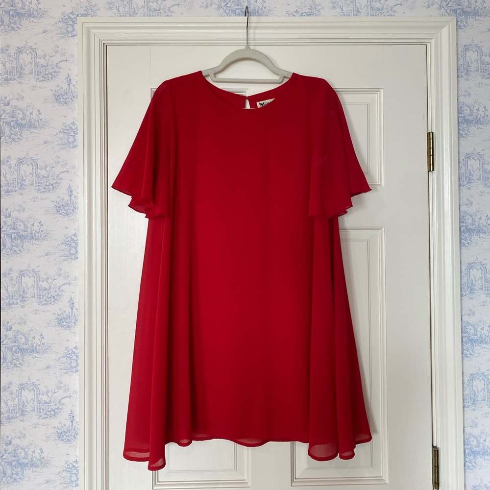 Show Me Your MuMu Red Mini Dress